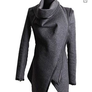 Woolen autumn blazer